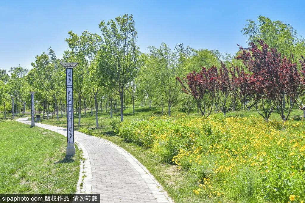 北京坐着不动的景点,网红公园北京三里河公园