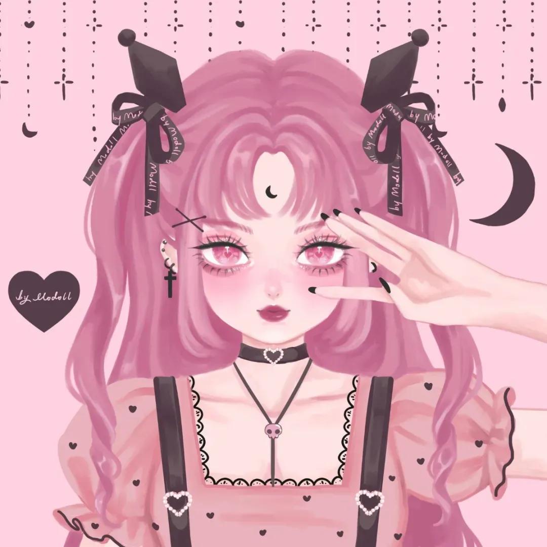 10-13岁女生小学生仙气闺蜜头像,超好看的男生兄弟动漫头像