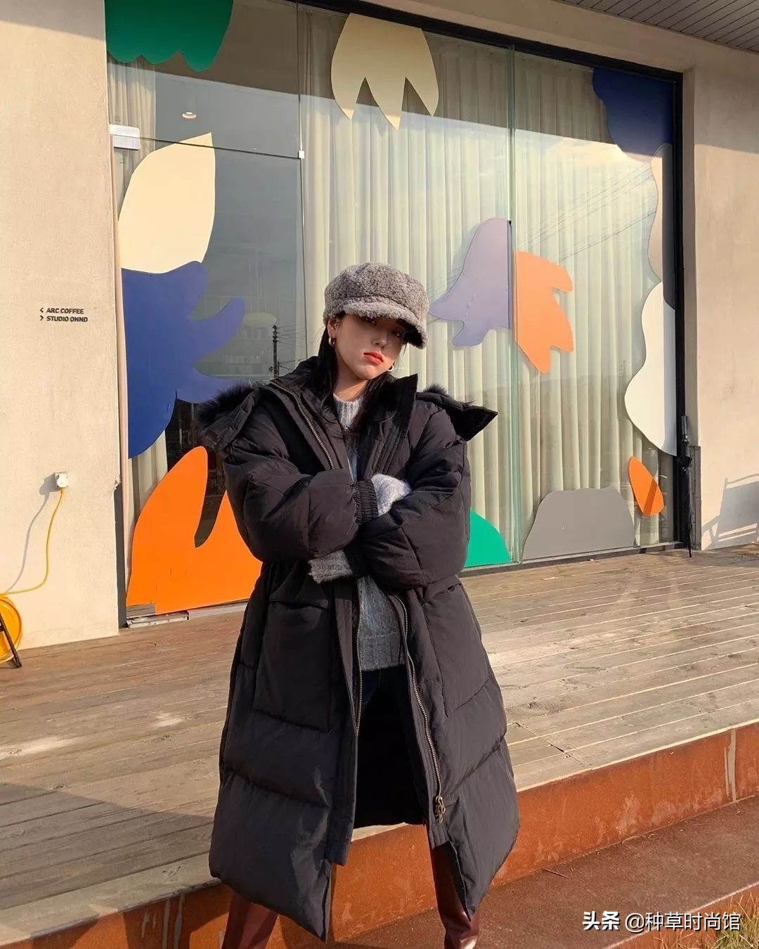 羽绒服裙子洋气,羽绒服裙子穿搭女高级感