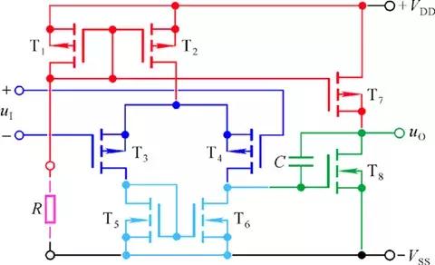 晶体管单级放大器实验原理,通俗易懂的放大器结构原理图