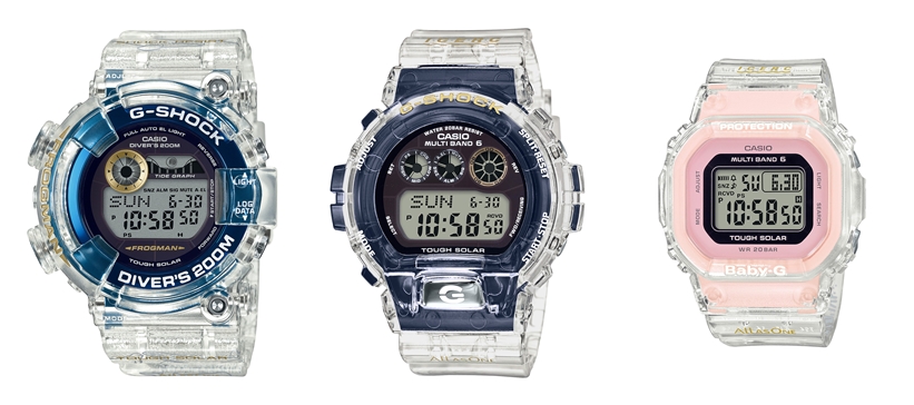 g-shock高颜值白色平价,g-shock表合作款
