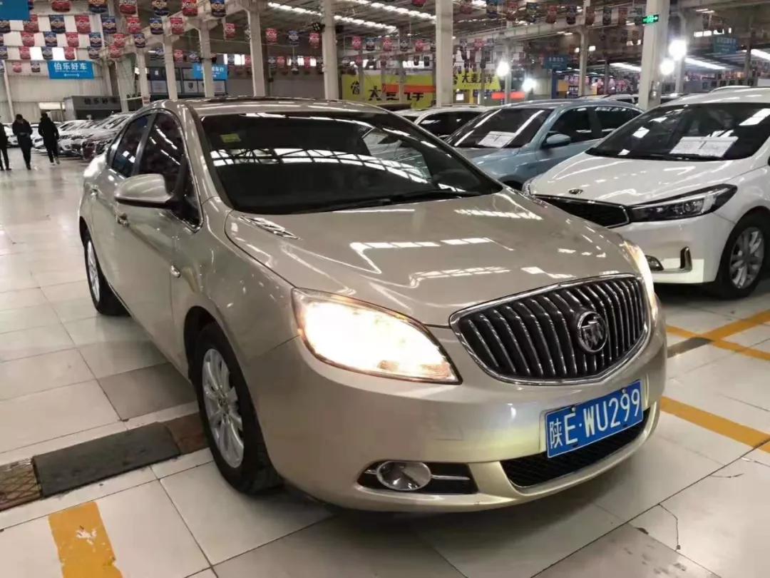 渭南刚收的别克英朗，隔天又被渭南读者提回家了