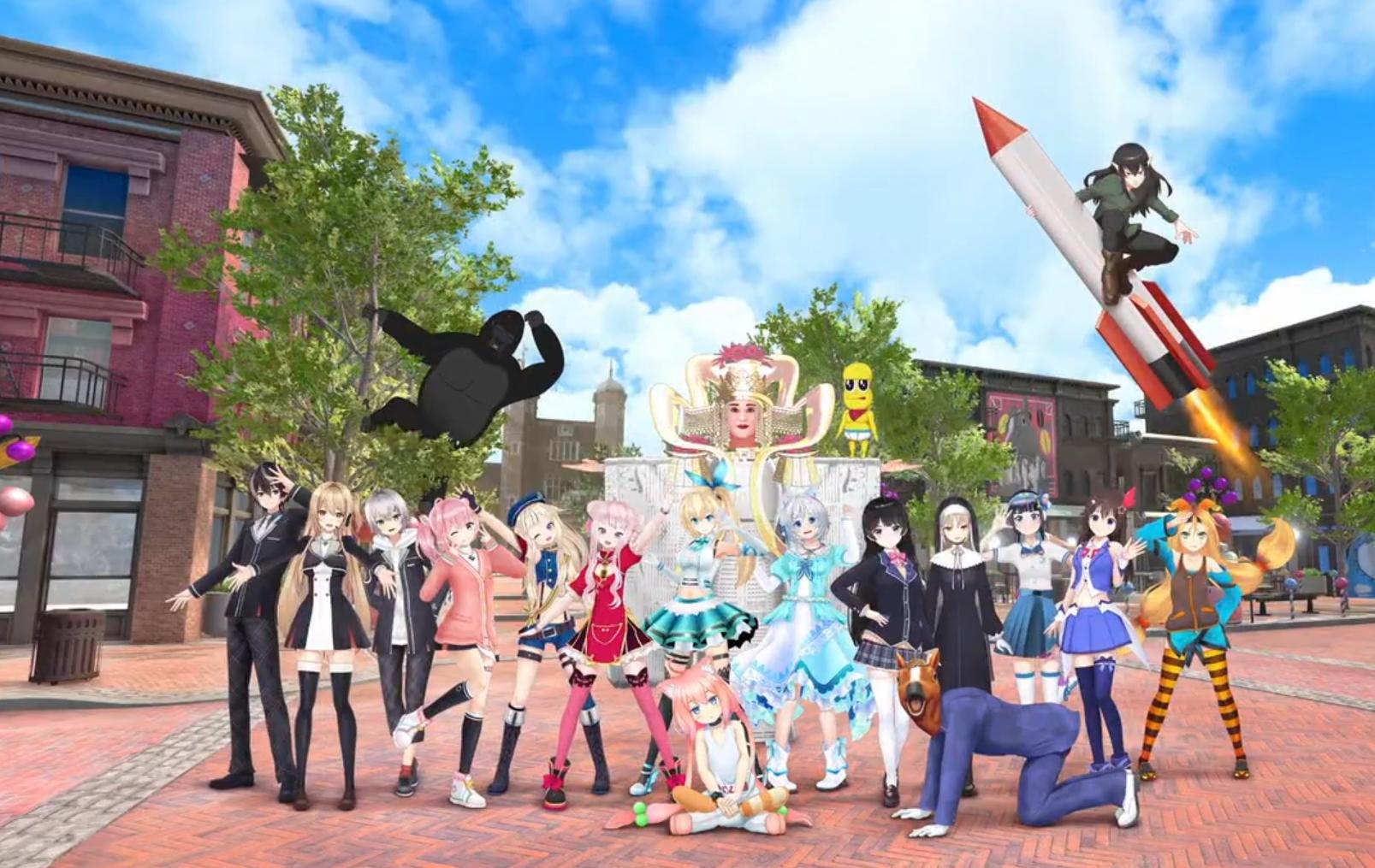 国内的二次元虚拟主播,二次元虚拟主播