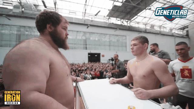 俄罗斯大汉pk东北大汉,俄罗斯大汉