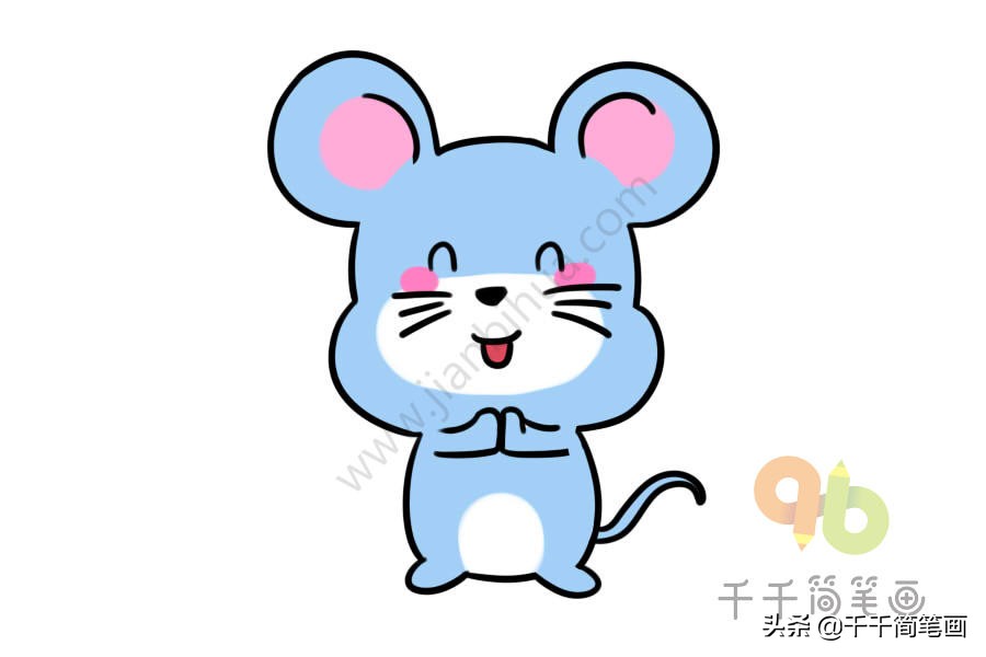 幼儿简笔画入门动物图片,2-6岁幼儿启蒙动物简笔画