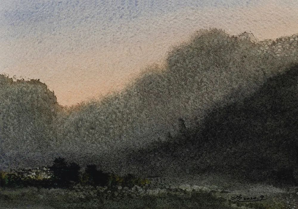 阿文绘画工作室,阿文流体画荷花