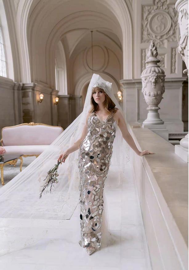 名媛高端婚纱,高端名媛婚礼礼服