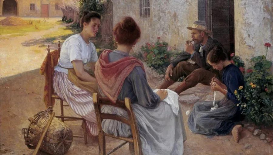 芬兰艺术家唯美人物油画,芬兰女性艺术家