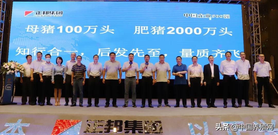正邦各路英豪“南昌论猪”：誓言今年千亿，三年挺进世界五百强