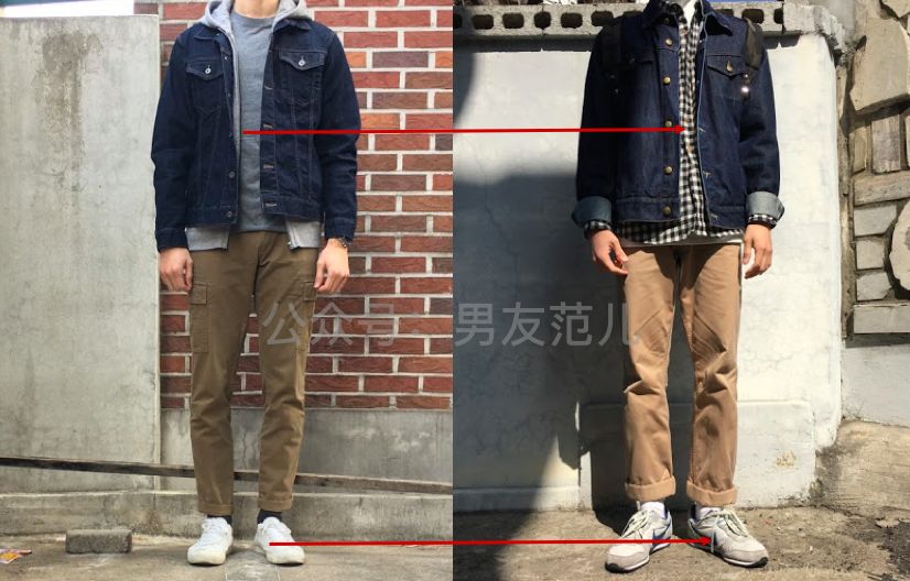 牛仔夹克怎么穿好看男生,牛仔夹克里边怎么搭配