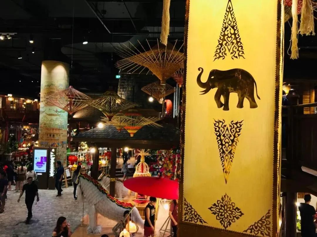 泰国大型购物中心各楼层布局,泰国的购物中心设计