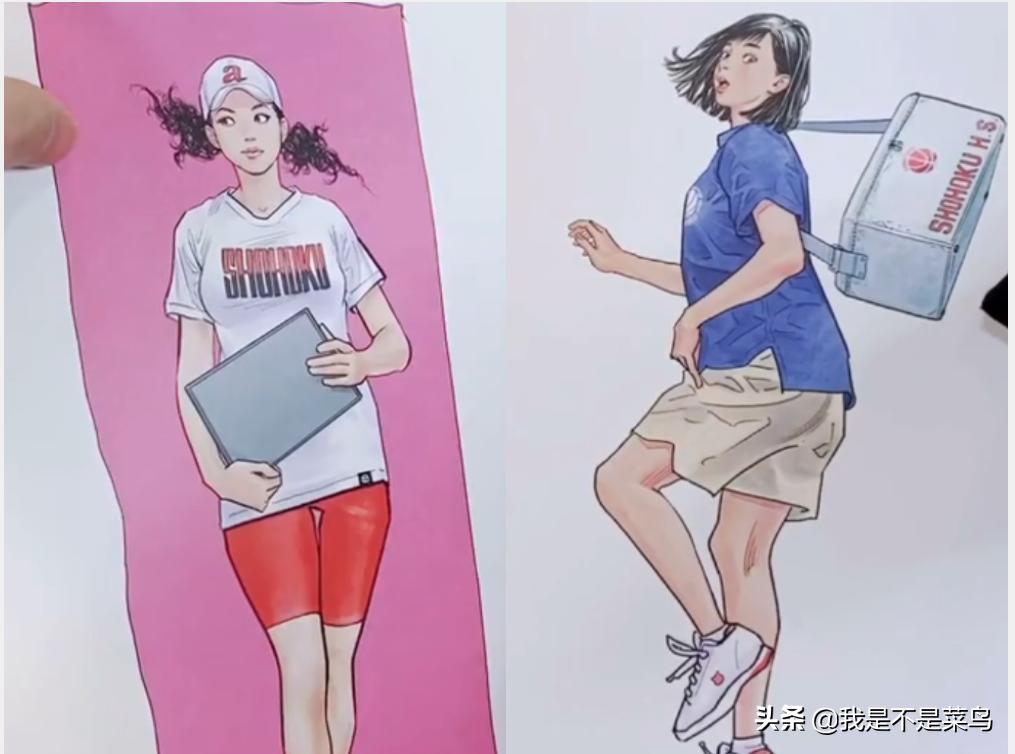 灌篮高手井上雄彦亲绘封面,灌篮高手井上原画集