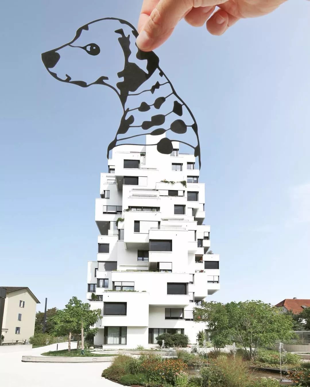 从没见过！在街上拍到了老爷爷头上喷白雾！原因......其实很好玩