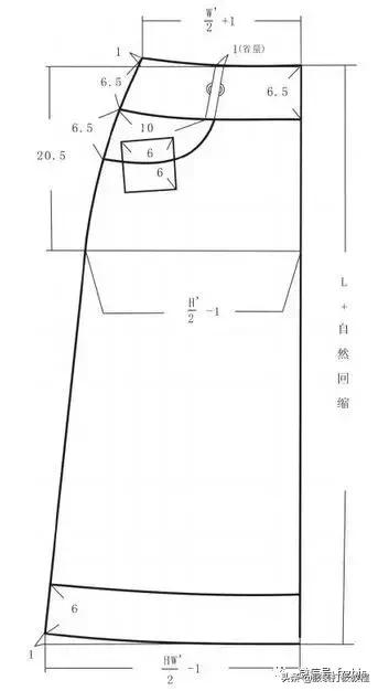 女装连衣裙服装制版,高腰褶皱a字吊带连衣裙女装