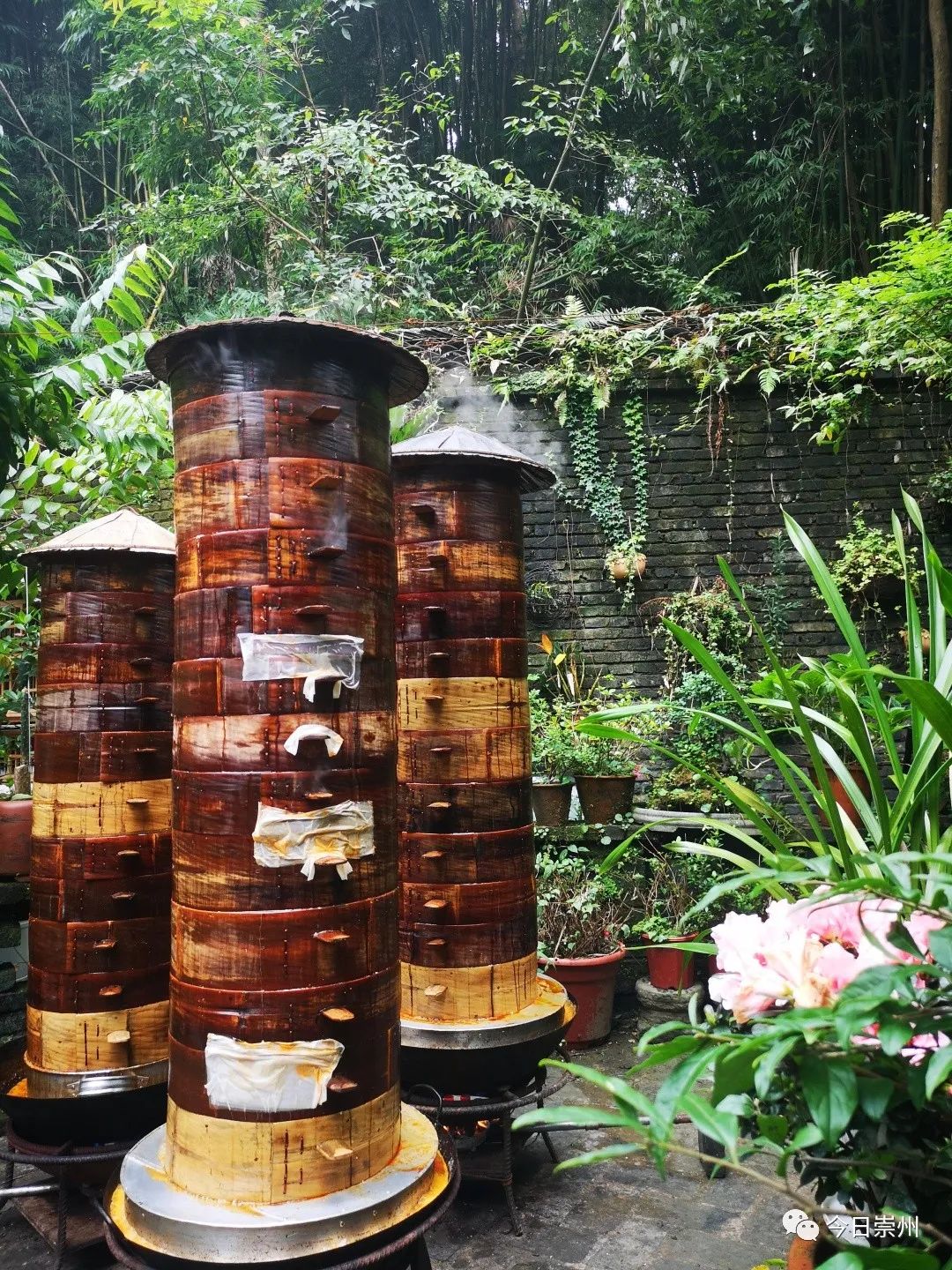 四川崇州怀远镇网红小吃粉蒸肉,崇州美食粉蒸肉