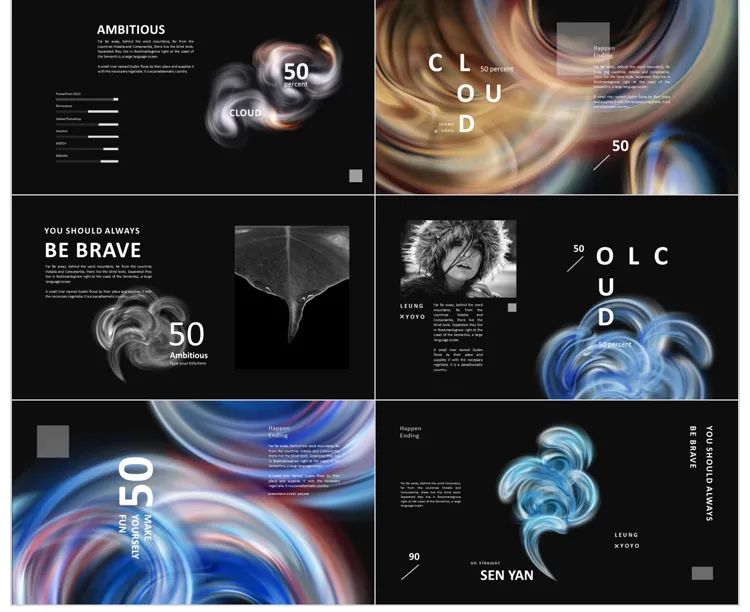 400套精简室内设计ppt,高大上的ppt设计图