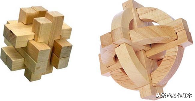 鲁班锁高难度六件套,大师玩鲁班锁