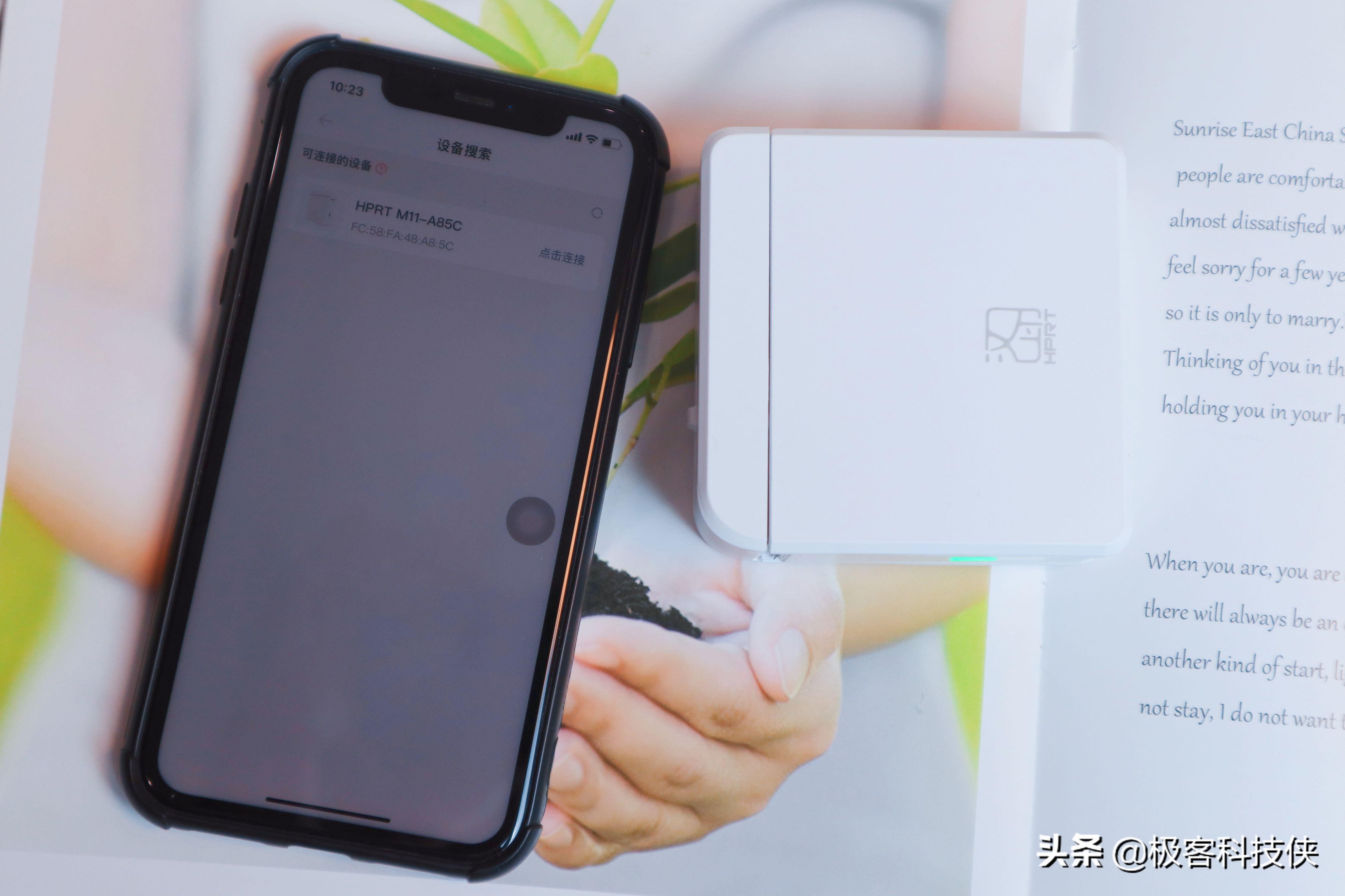 汉印打印机m11,汉印m11照片打印机