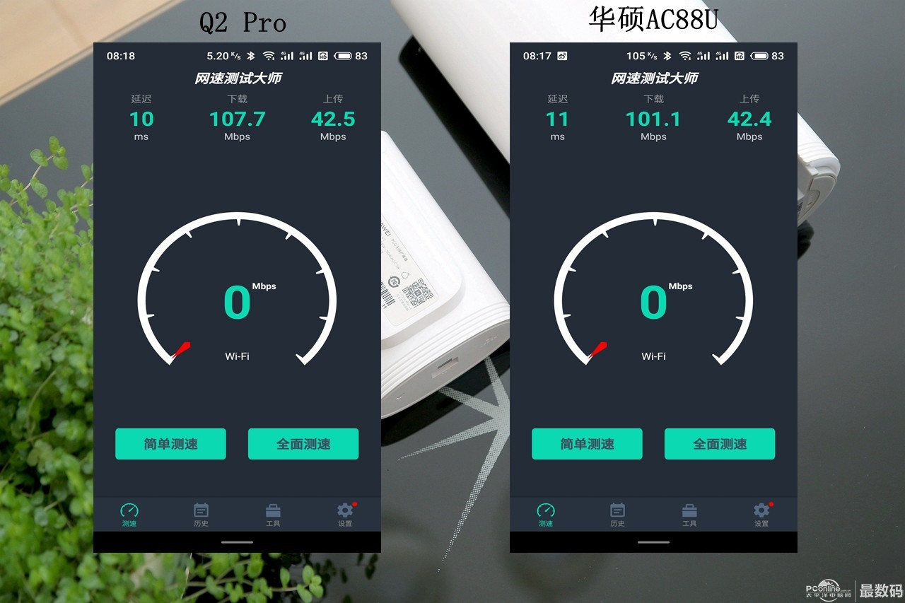 贵就一定好用？PK华硕AC88U华为子母路由Q2Pro完胜