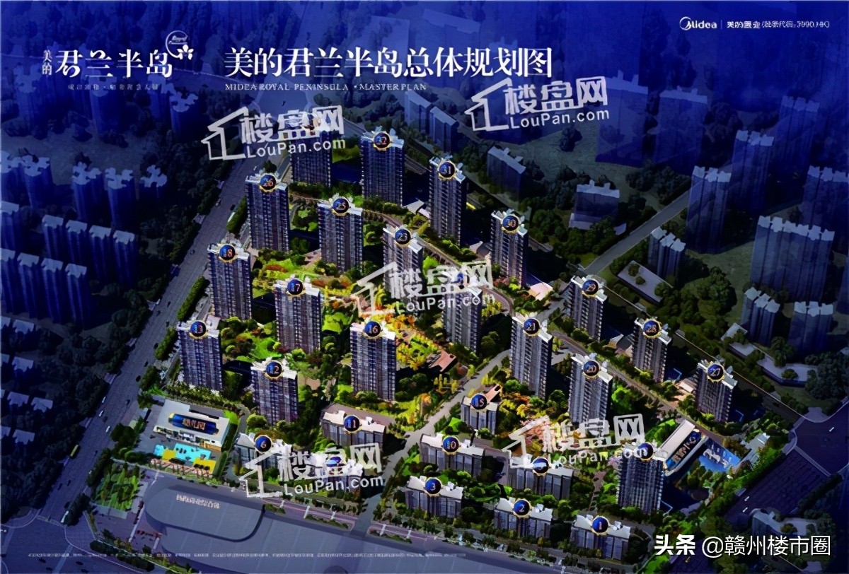 美的君兰半岛多少钱一平方,美的君兰半岛商业综合体