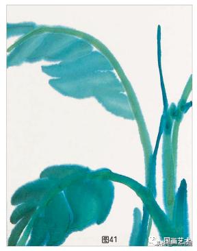 芭蕉叶画法教程,国画芭蕉画法视频