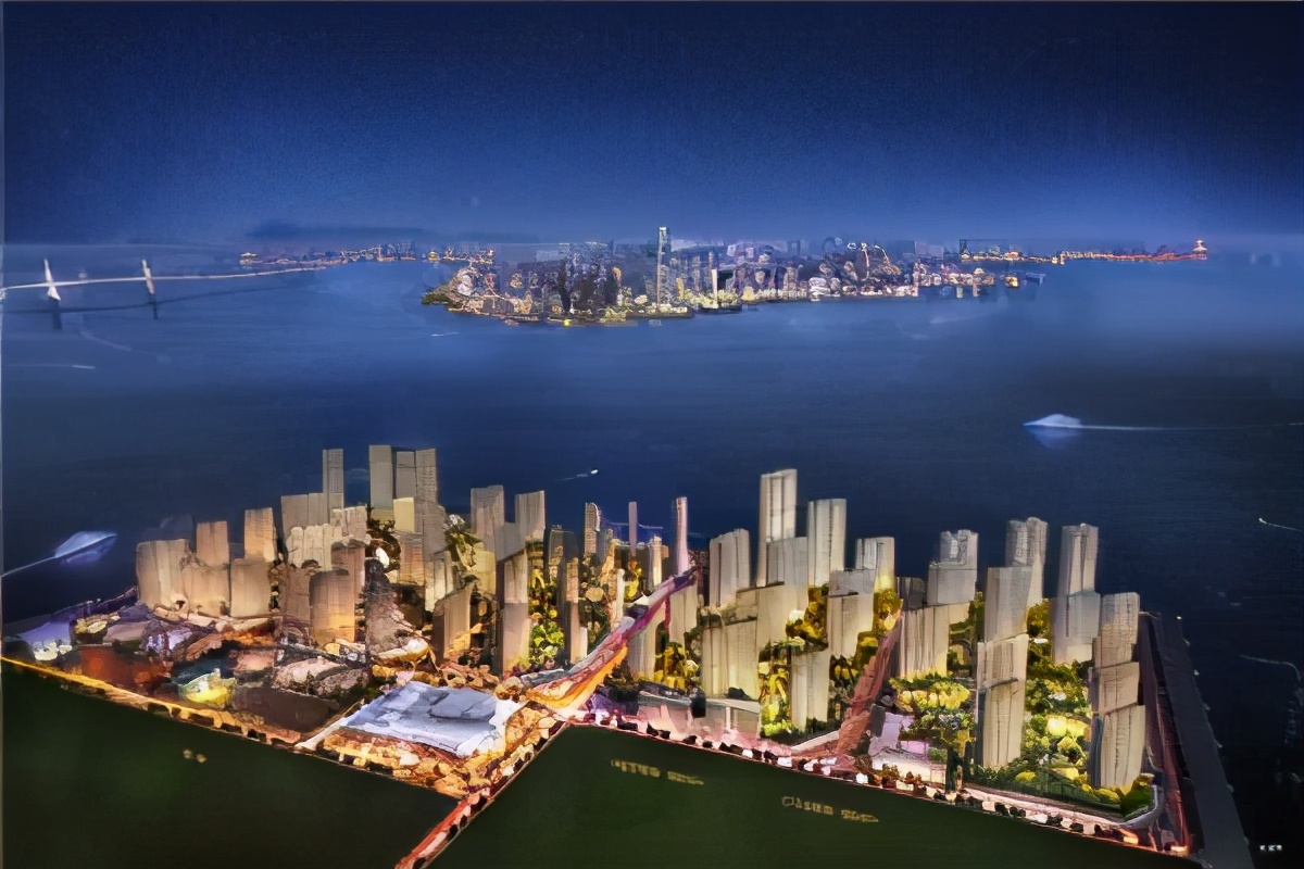 青岛最高住宅楼维多利亚湾55层,青岛维多利亚湾117平房子