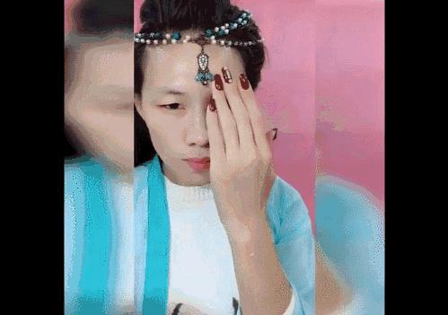 刘嘉玲真人化妆,易容术再现江湖完整版