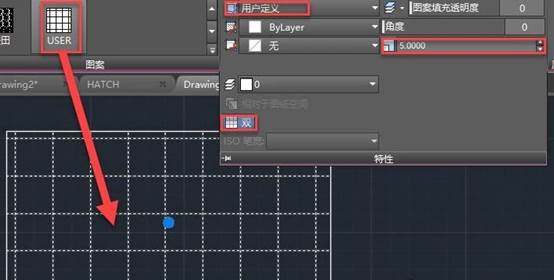 cad中填充为什么不显示填充图案,cad填充会填充到旁边的区域
