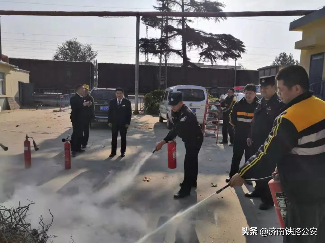 【平安站车路金盾护你行】青岛铁路公安处加强冬季消防安全管理