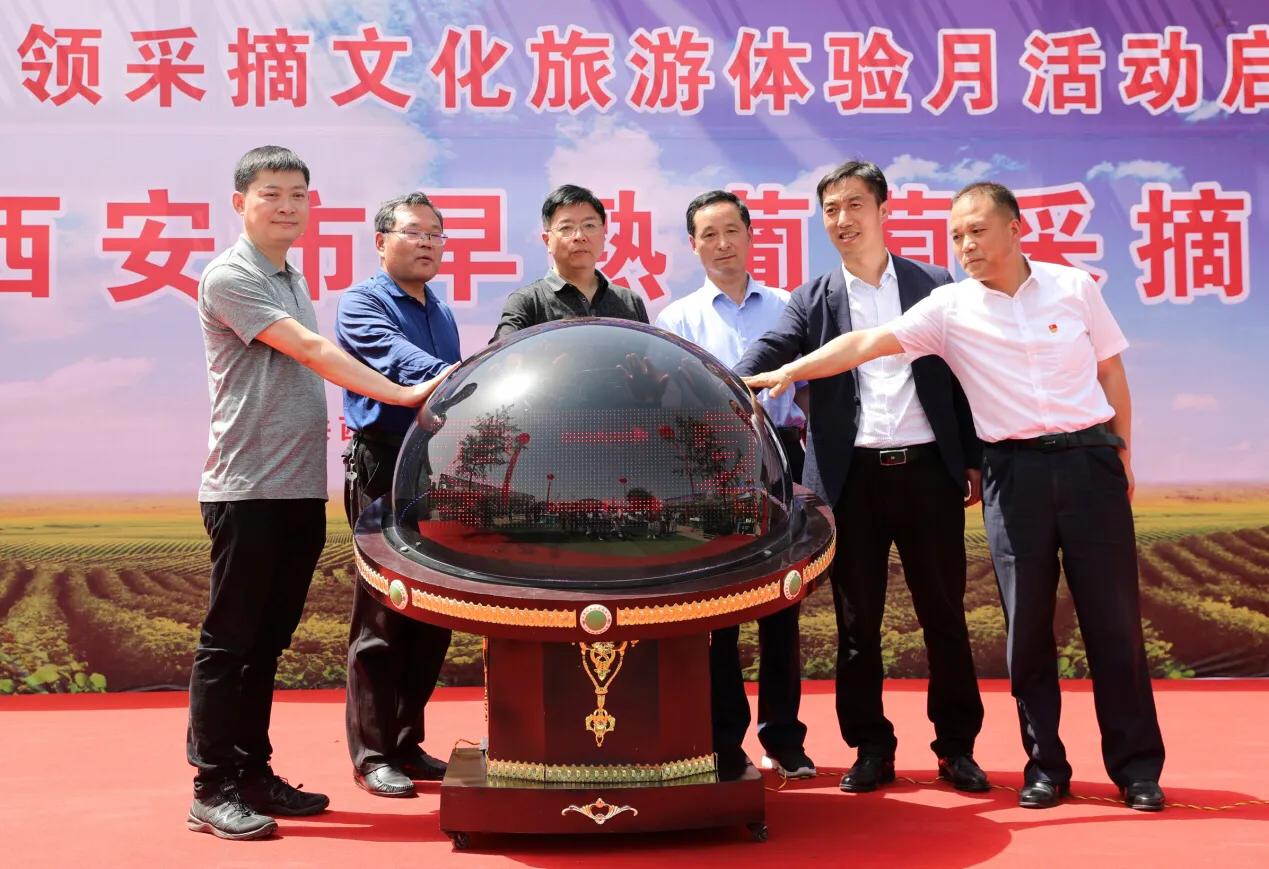 消费扶贫带动农民增收致富文旅融合助推乡村振兴西安高新区2020年休闲农业认领采摘文化旅游体验月活动启动