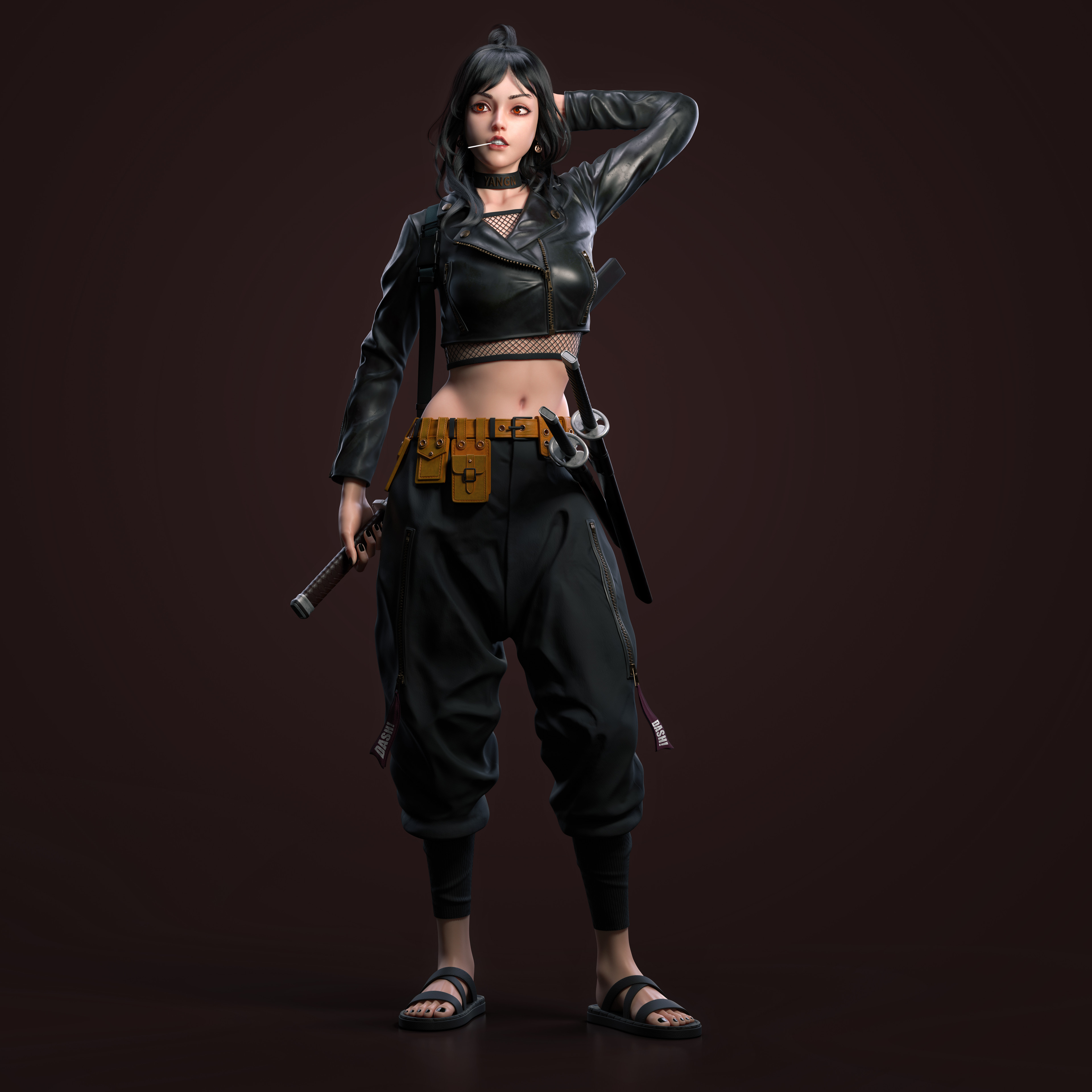 最简单的3d建模人物,有创意的3d建模作品