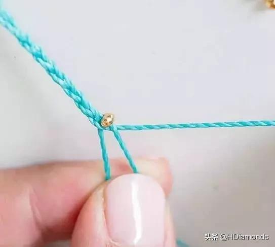 10颗转运珠手绳编法,2021转运珠手绳编法