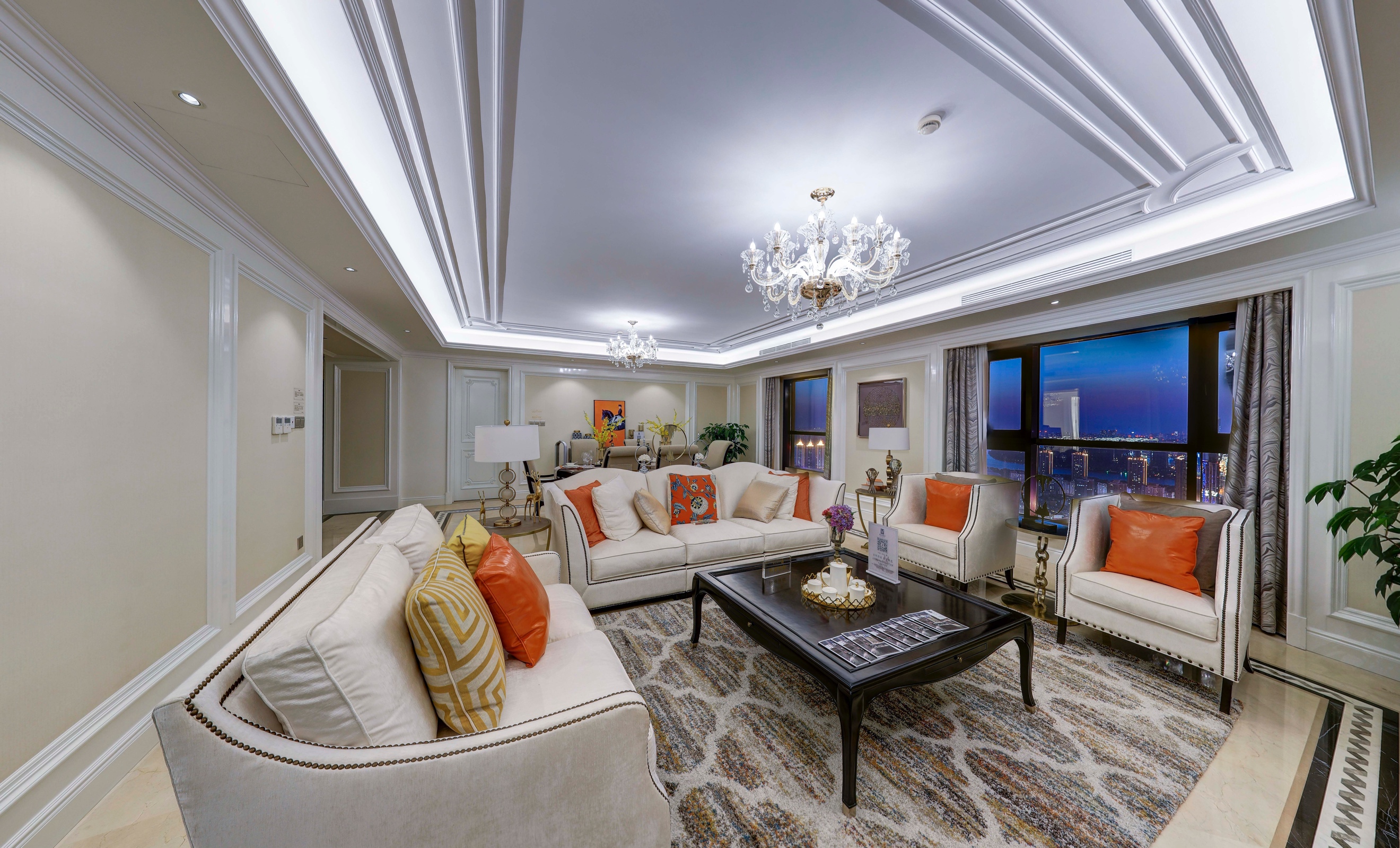 万达公馆豪宅效果图,万达公馆一共几个户型