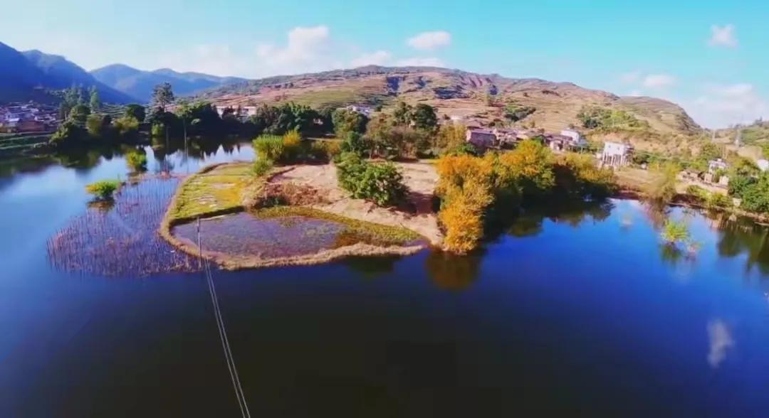易门县的农村,易门县城附近山村