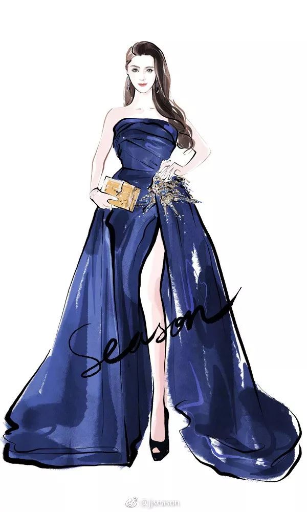 精美水墨插画,那些浪漫的水墨画插画