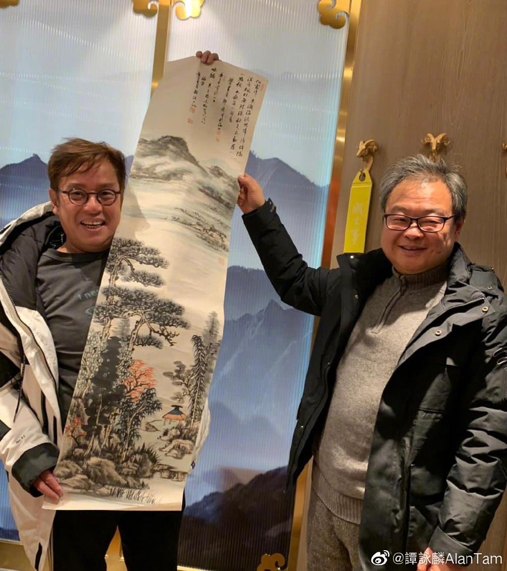 范志毅谭咏麟聚餐互动,范志毅谭咏麟饭局