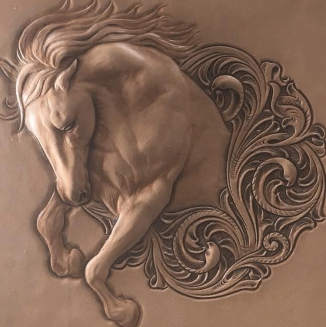 皮雕墙面做法,皮雕上墙设计方法