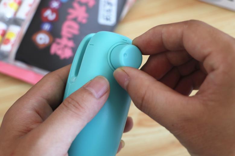 折叠封口零食袋妙招,封口机小型家用零食专用封口器