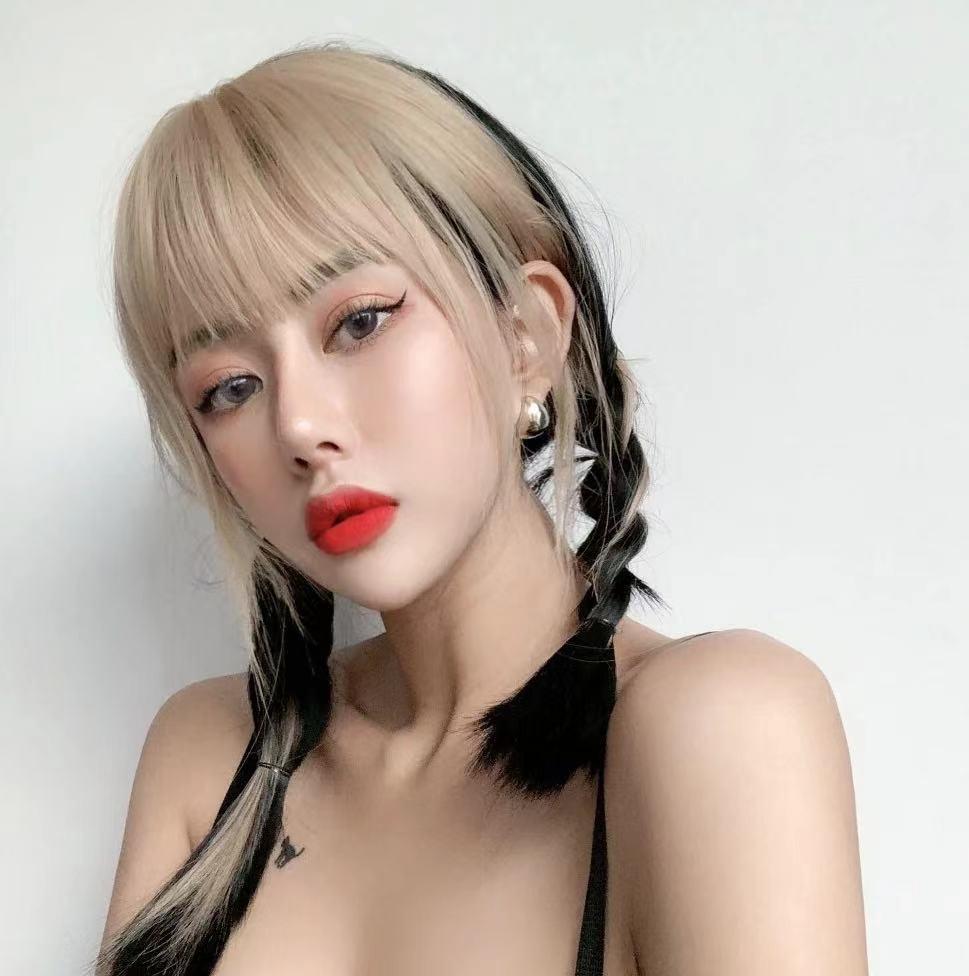 不掉色刘海染什么发色显白,染刘海推荐发色减龄