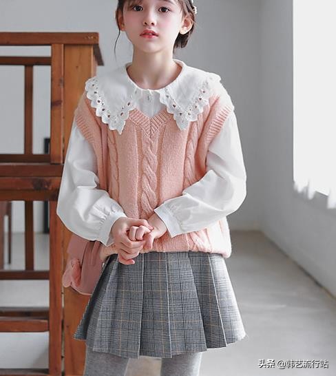 小个子针织毛衣推荐宽松中长款,最新款女士韩版手织毛衣18-21岁穿