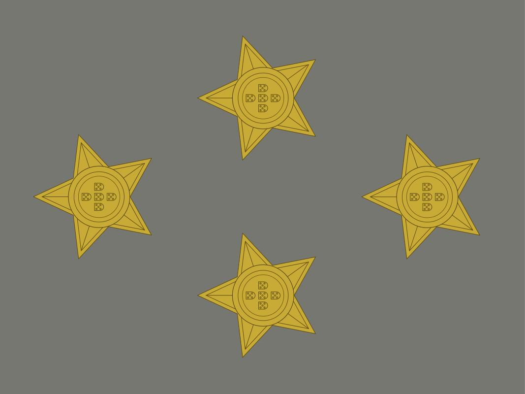 各国军队标识葡萄牙陆军,各国军衔标识葡萄牙