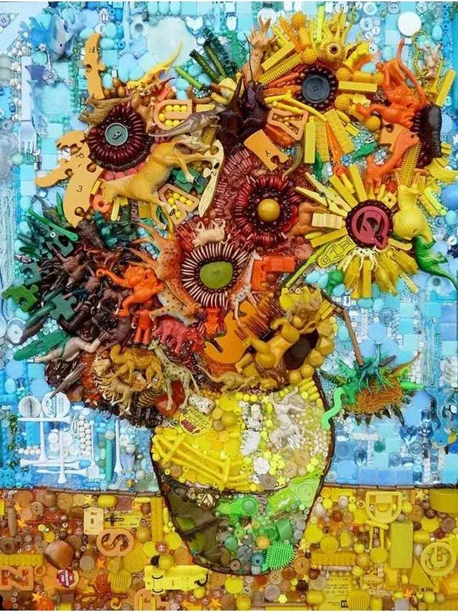 优思创意美术—垃圾变艺术创意思维点石成金我再也不会乱丢东西啦