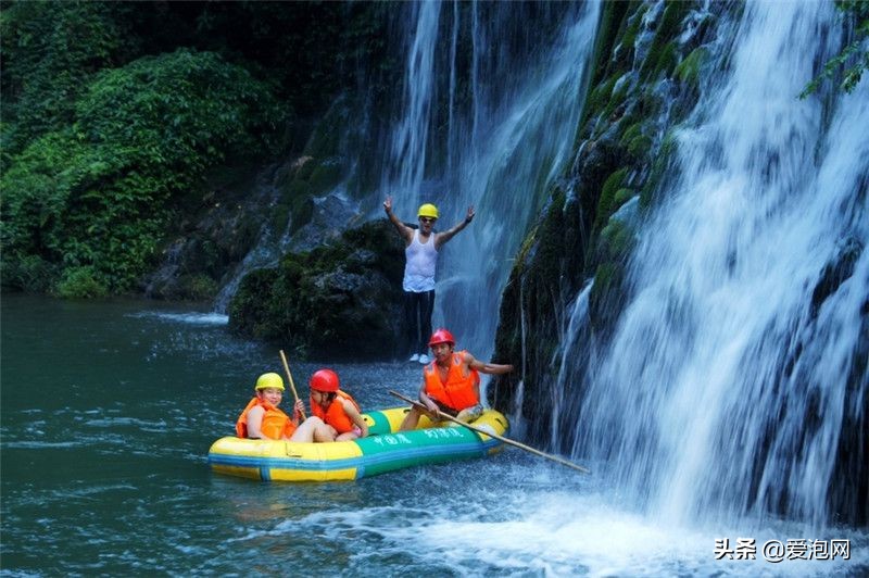 贵州最美漂流,贵州最美的溪水山水美景