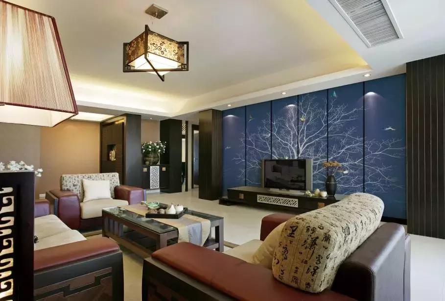 小刺绣墙布背景墙,电视背景墙布刺绣效果图