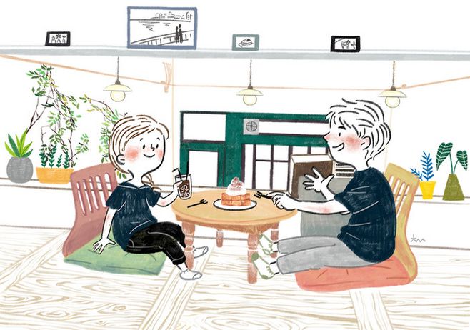 平凡的小幸福，来自韩国艺术家 Chassam