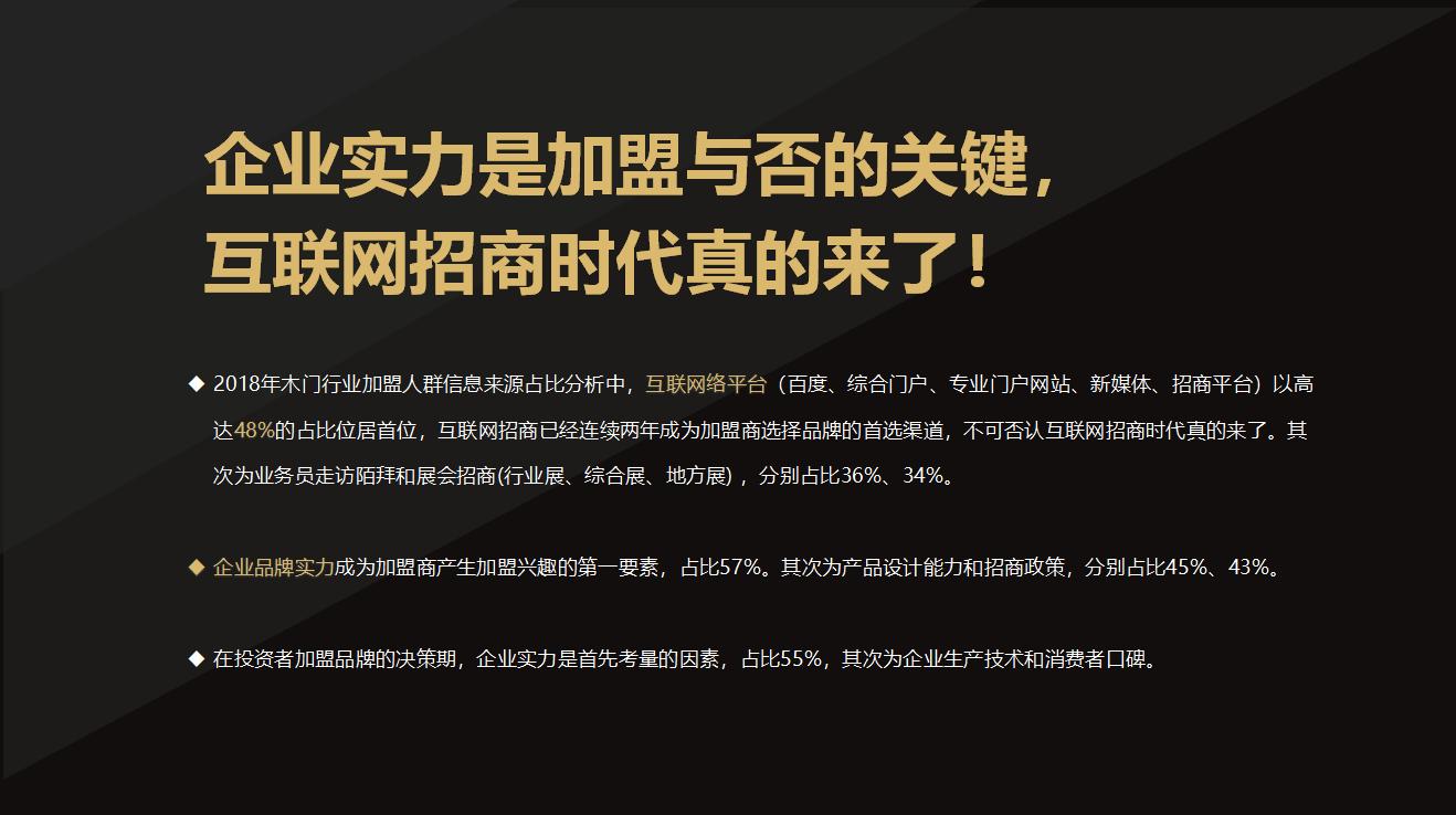 木门行业怎么招商,招商工作亮点汇总