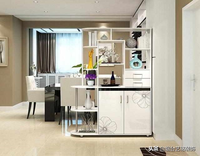 屏风隔断柜客厅2022年新款新中式,客厅餐厅隔断柜需要做吗