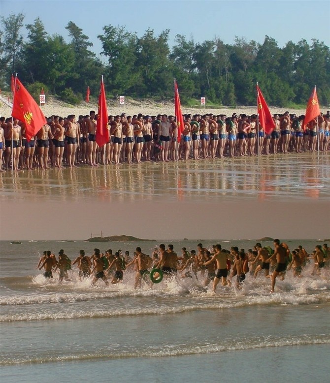 单个军人跑步动作要领归纳,特种兵跑步训练真实视频