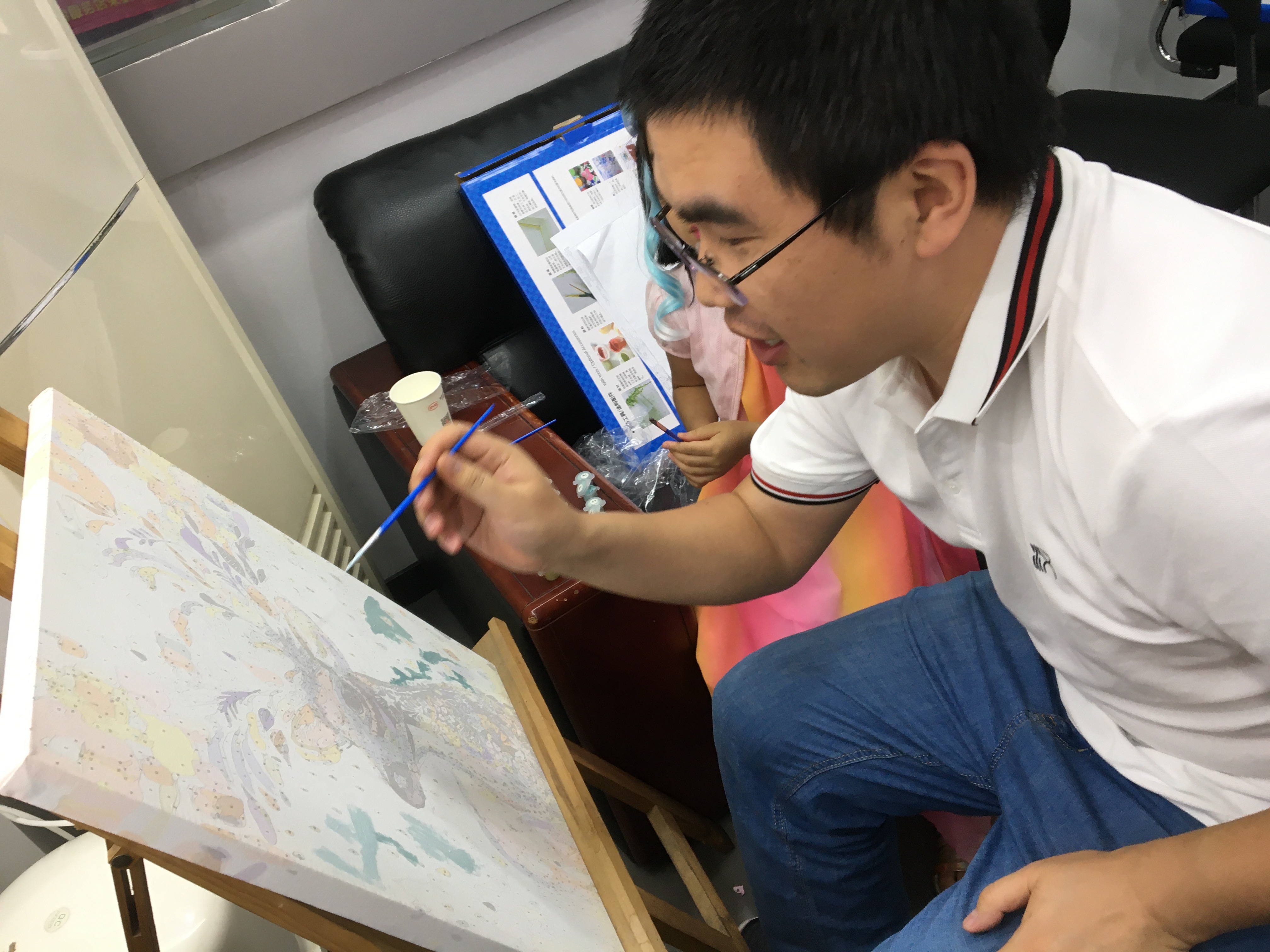 又简单又真实的油画,人生第一次绘画作品