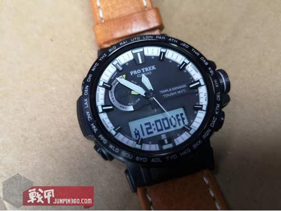 casio卡西欧户外登山运动表,卡西欧七年电力复古手表橙色测评